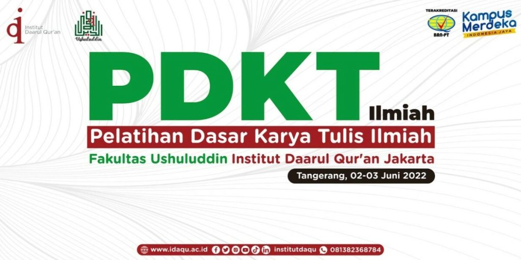 Prodi IAT Turut Hadir Pada Pelatihan Dasar Karya Tulis Ilmiah yang di Gelar Fakultas Ushuluddin Idaqu