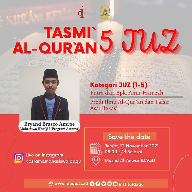 Semakin Banyak Mahasiswa IAT Idaqu Mengikuti Program Tasmi’ Al-Quran