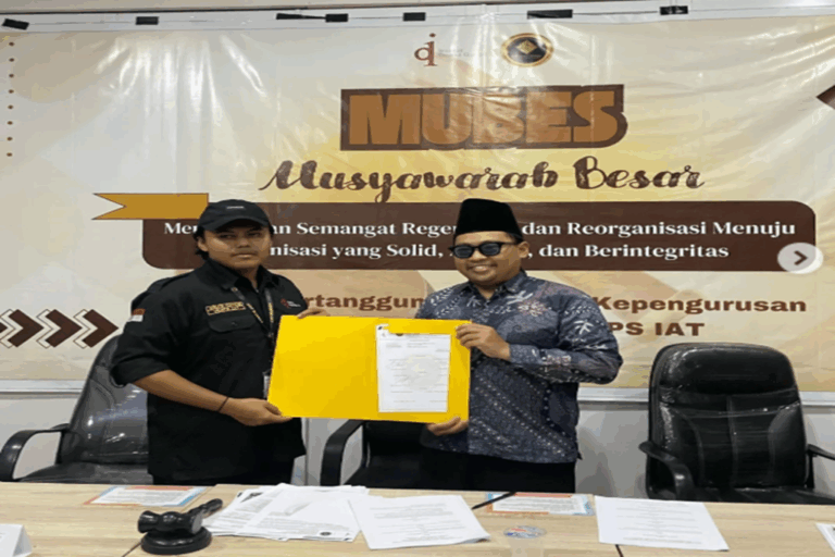 KAPRODI IAT IDAQU RESMI MELANTIK NAKHODA BARU HMPS IAT IDAQU