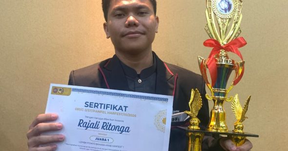Mahasiswa IAT IDAQU Jakarta Raih Juara I Pidato Bahasa Arab Tingkat Nasional di Ajang Harfest 6